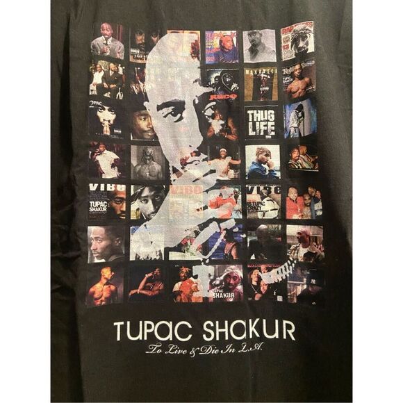 Tupac T-shirt size XL - Picture 2 of 2